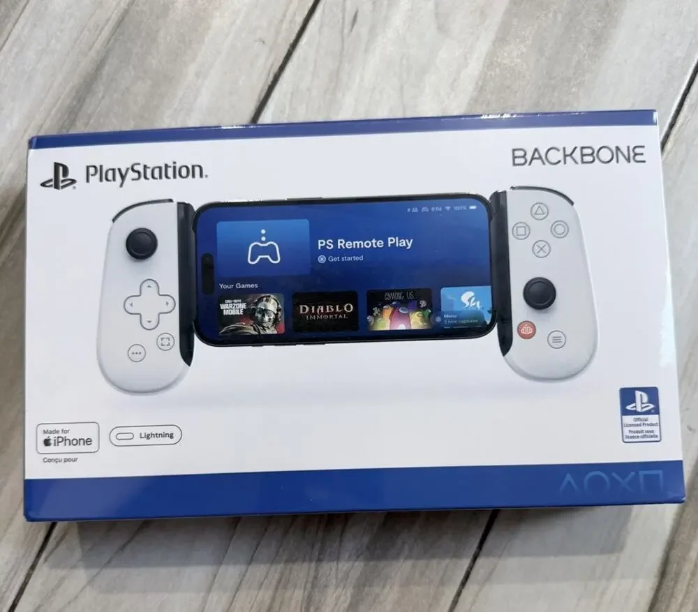 Backbone PlayStation Lightning Controller for iPhone White Brand New Sealed
